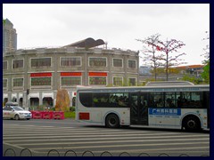 Local Guangzhou bus in Hangzhou.